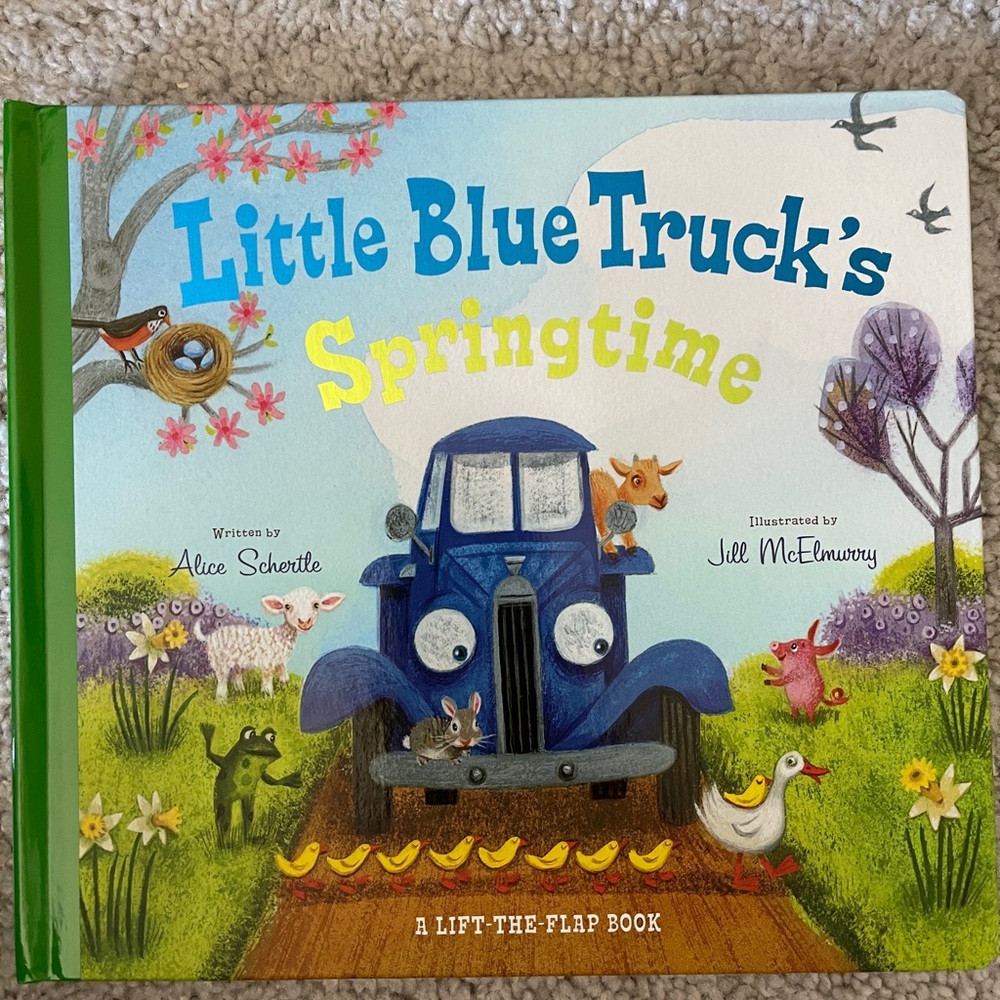 Little Blue Truck's Springtime Lift-the-Flap Book